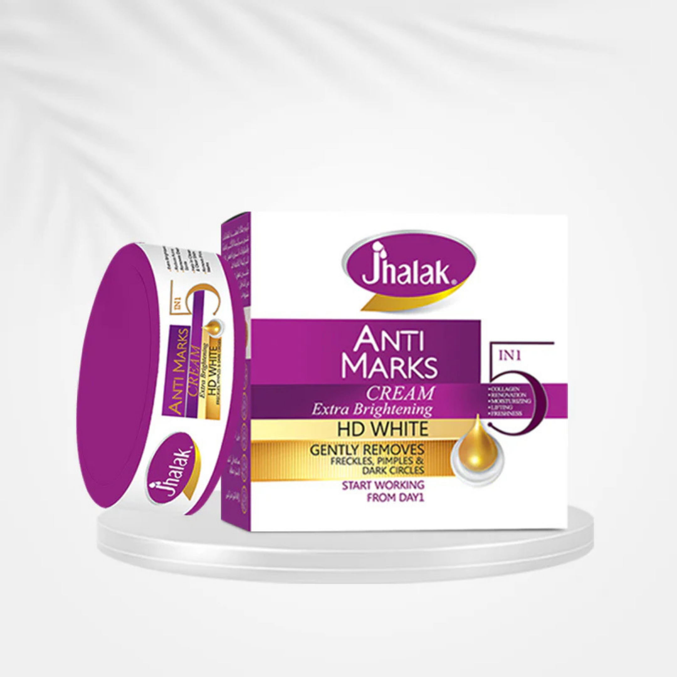 Jhalak Anti Marks Extra Brightening HD White Face Cream